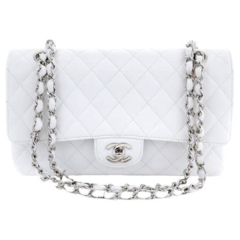 chanel classic flap caviar silver hardware|The Ultimate Chanel Flap Guide .